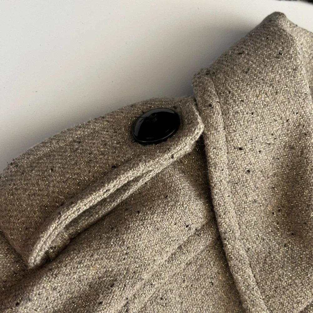 Worthington Cream Pea Coat - Picture 9 of 11